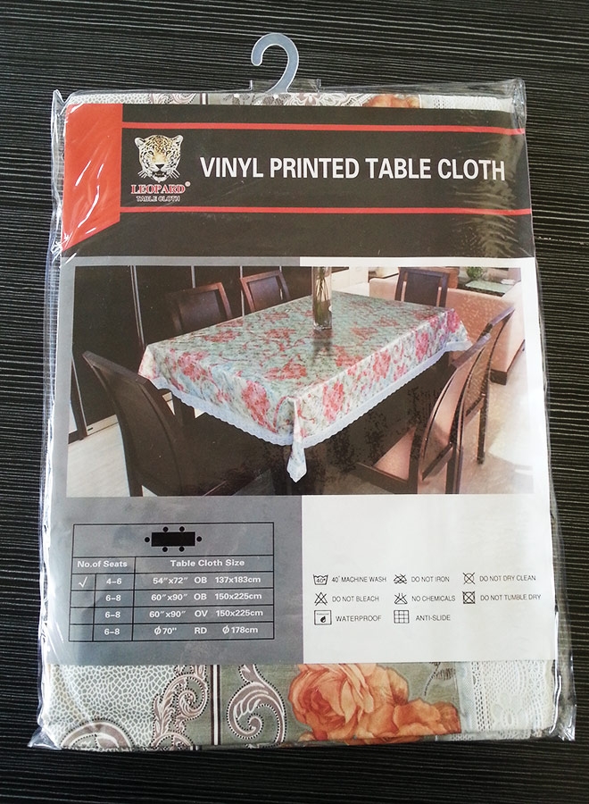 Tablecloth packaging