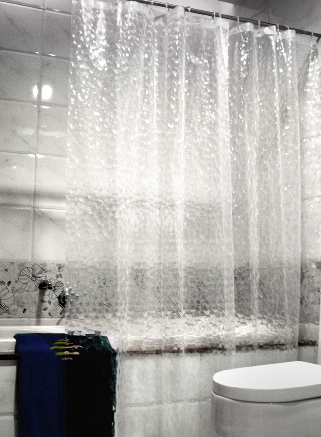 3D Shower curtain