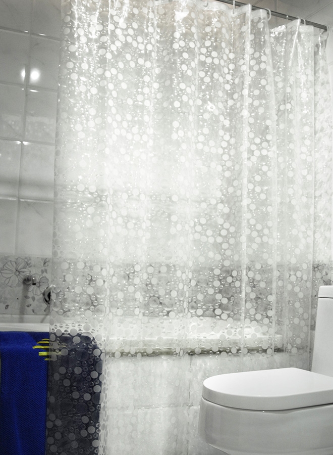 3D Shower curtain