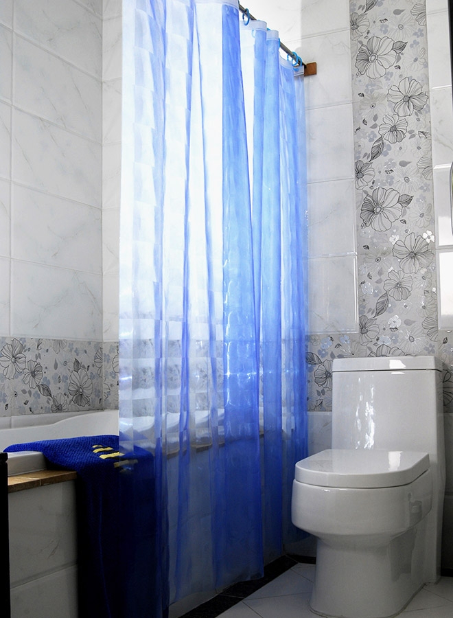 3D Shower curtain